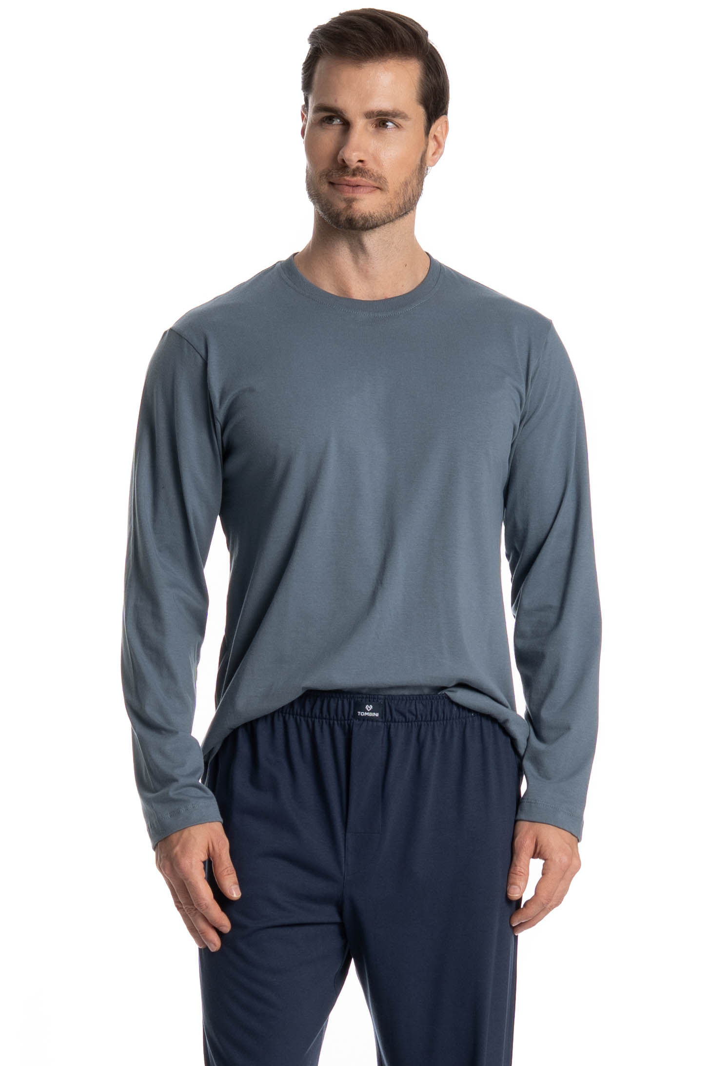 Pijama Masculino Longo Eric - Imagem 3 - Mobile