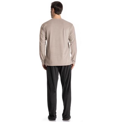 Pijama Masculino Longo Velvet Diogo - Imagem 2 - Mobile