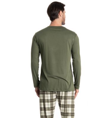 Pijama Masculino Longo Chess - Imagem 4 - Mobile