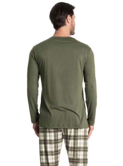 Pijama Masculino Longo Chess - Imagem 4 - Desktop