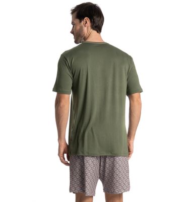Pijama Masculino Curto Thomas - Imagem 2 - Mobile