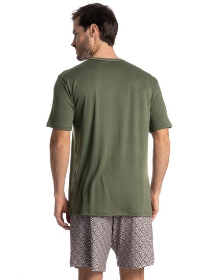 Pijama Masculino Curto Thomas - Imagem 2 - Desktop
