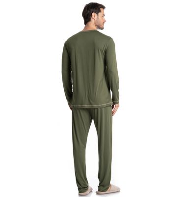 Pijama Masculino Longo Thomas - Imagem 2 - Mobile