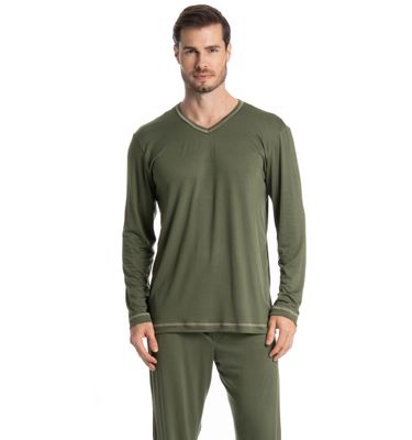 Pijama Masculino Longo Thomas - Imagem 3 - Mobile
