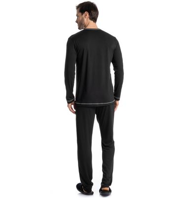 Pijama Masculino Longo Thomas - Imagem 2 - Mobile