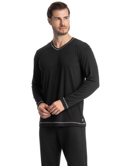 Pijama Masculino Longo Thomas - Imagem 3 - Desktop