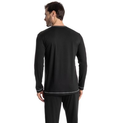 Pijama Masculino Longo Thomas - Imagem 4 - Mobile