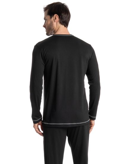 Pijama Masculino Longo Thomas - Imagem 4 - Desktop