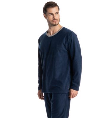 Pijama Masculino Longo Davi - Imagem 3 - Mobile