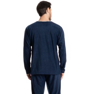 Pijama Masculino Longo Davi - Imagem 4 - Mobile