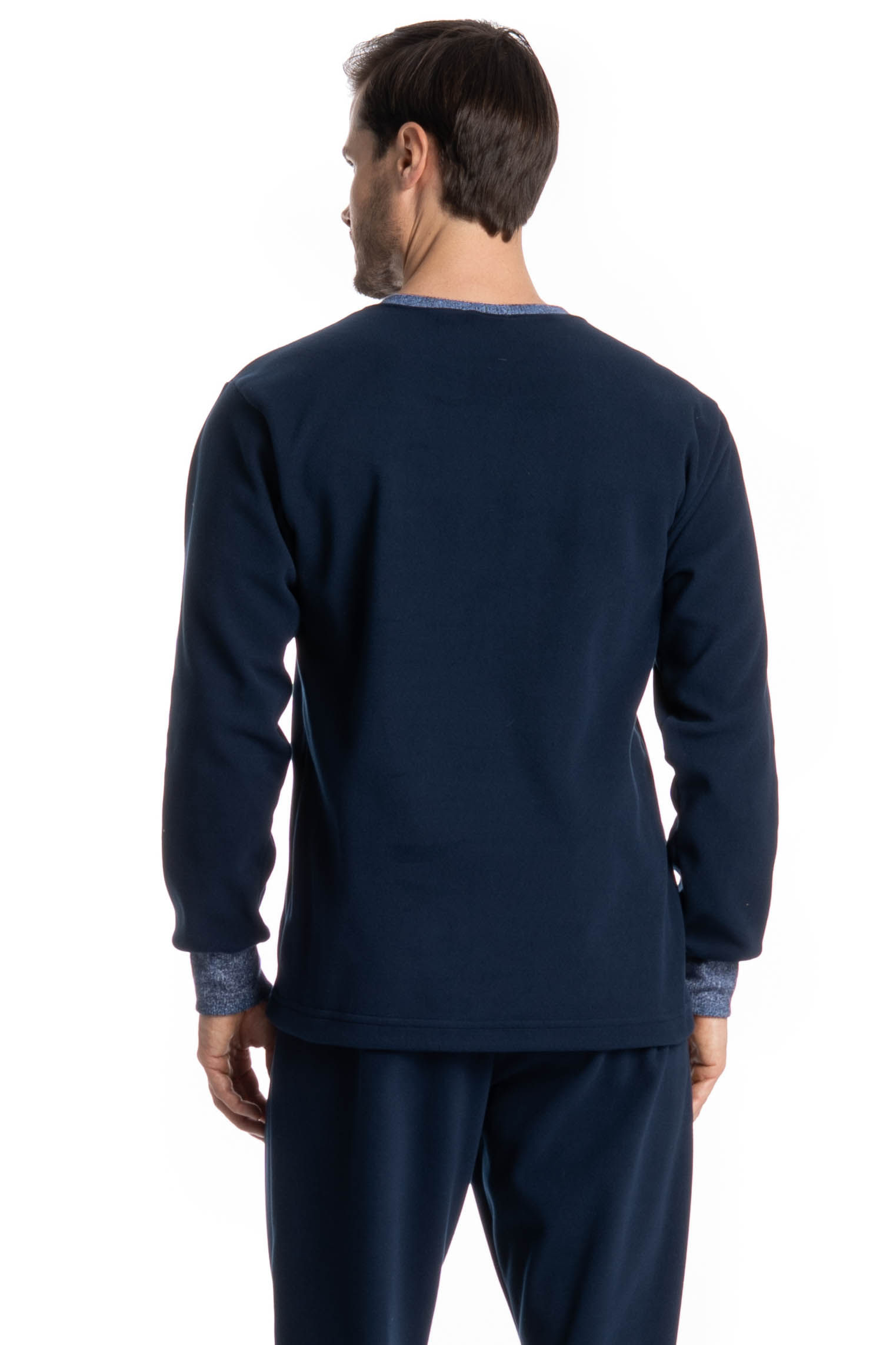 Pijama Longo Masculino Pedro - Imagem 4 - Mobile