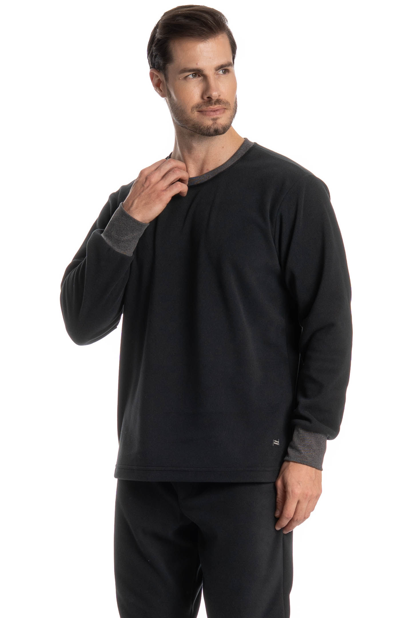 Pijama Longo Masculino Pedro - Imagem 3 - Mobile
