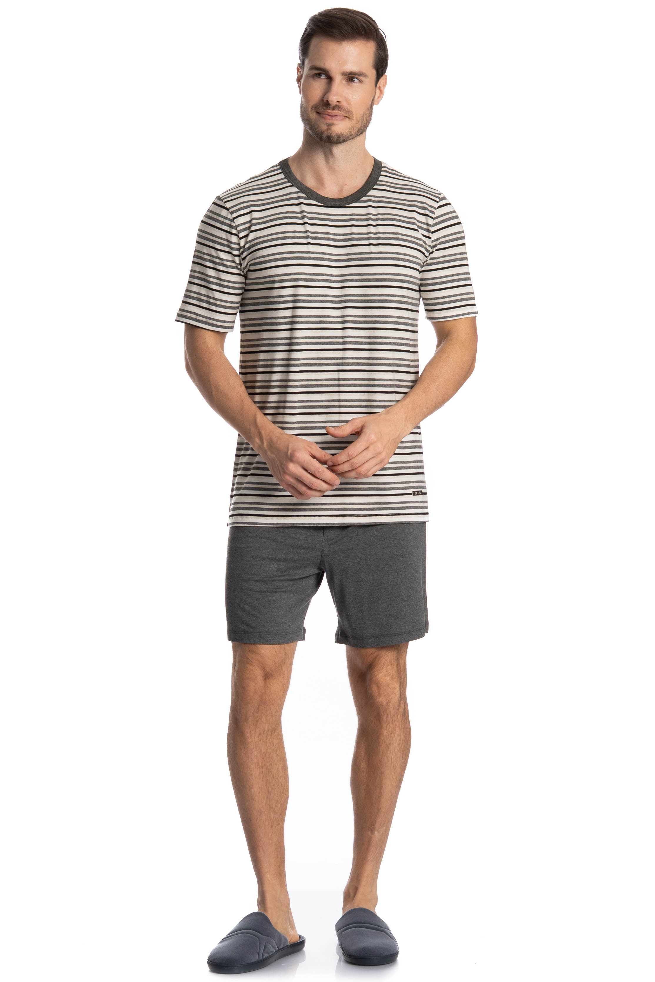 Pijama Masculino Curto José - Imagem 3 - Mobile