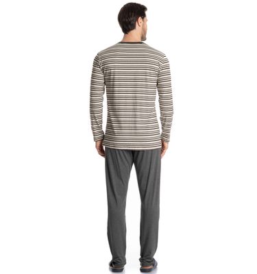 Pijama Masculino Longo José - Imagem 2 - Mobile