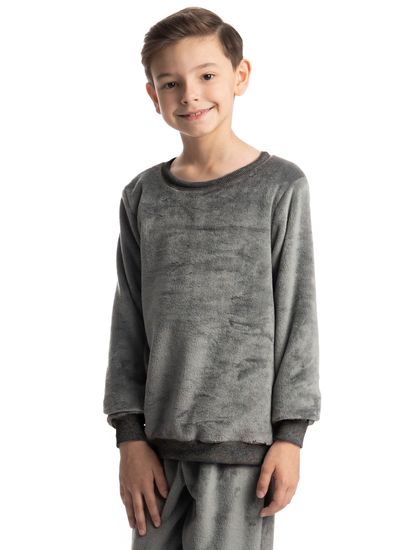Pijama Infantil Masculino Longo Thales - Imagem 3 - Desktop