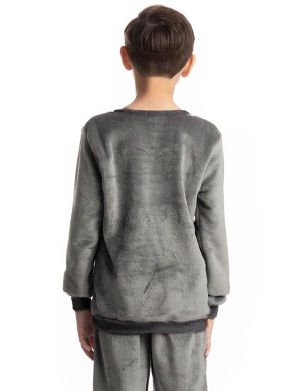 Pijama Infantil Masculino Longo Thales - Imagem 4 - Desktop