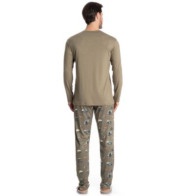 Pijama Masculino Longo Ride - Imagem 2 - Mobile