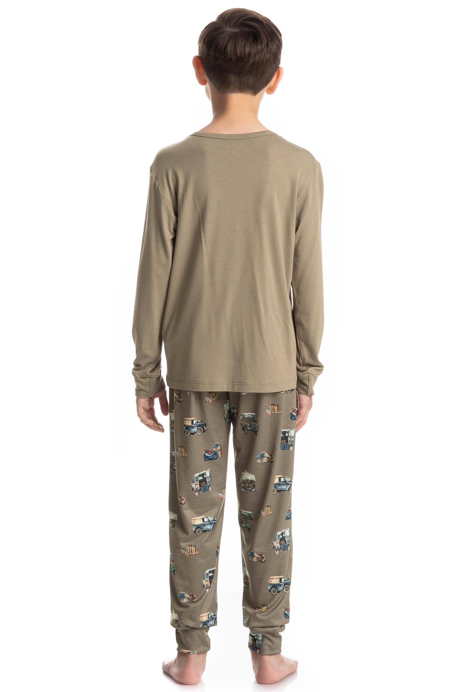 Pijama Infantil Longo Ride Verde - Imagem 2