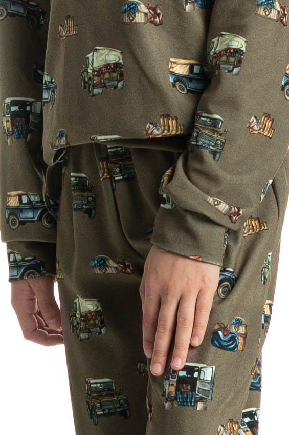 Pijama Infantil Longo Velvet Ride - Imagem 5 - Mobile