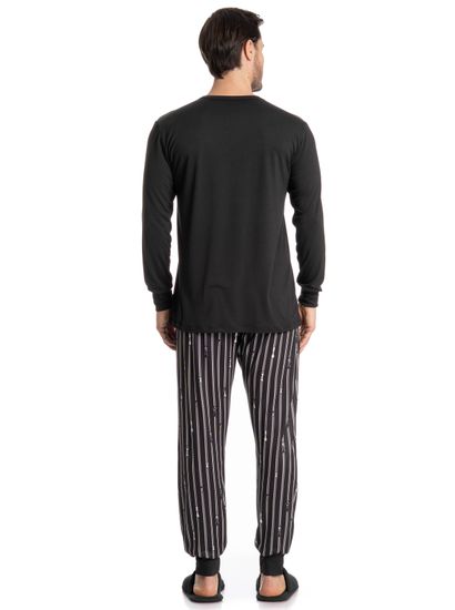 Pijama Longo Masculino Xadrez - Imagem 2 - Desktop