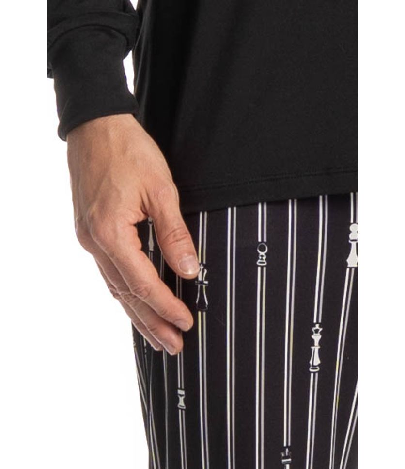 Pijama Longo Masculino Xadrez - Imagem 5 - Desktop