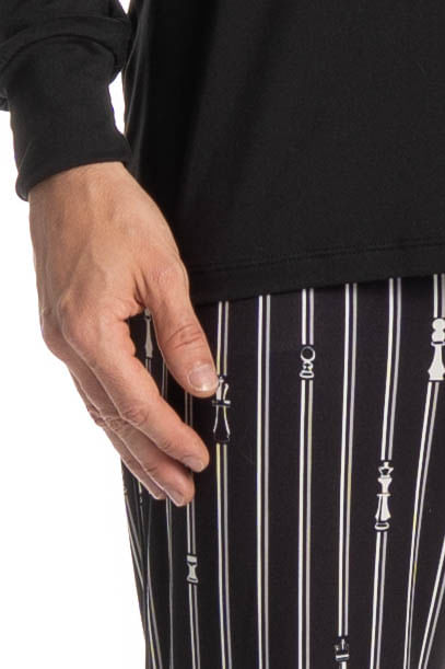 Pijama Longo Masculino Xadrez - Imagem 5 - Mobile