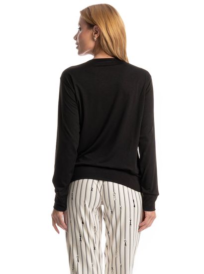 Pijama Feminino Longo Xadrez - Imagem 4 - Desktop