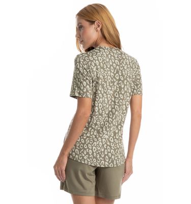 Pijama Feminino Shortão Luana - Imagem 2 - Mobile