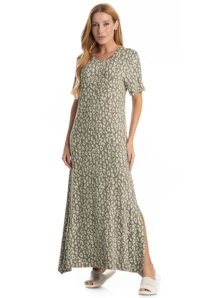Vestido Longo Luana Verde - Imagem 1