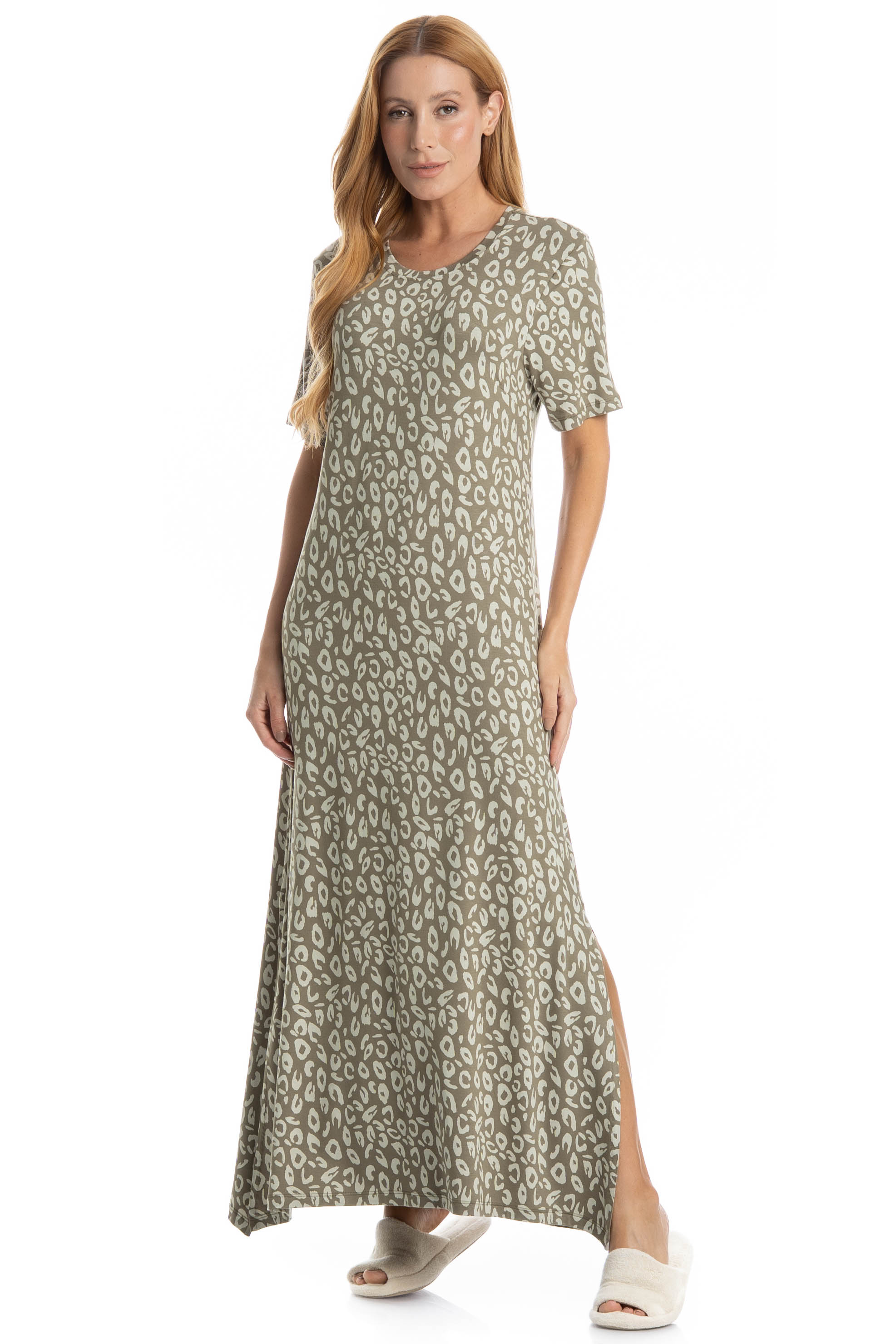 Vestido Longo Luana Verde - Imagem 1