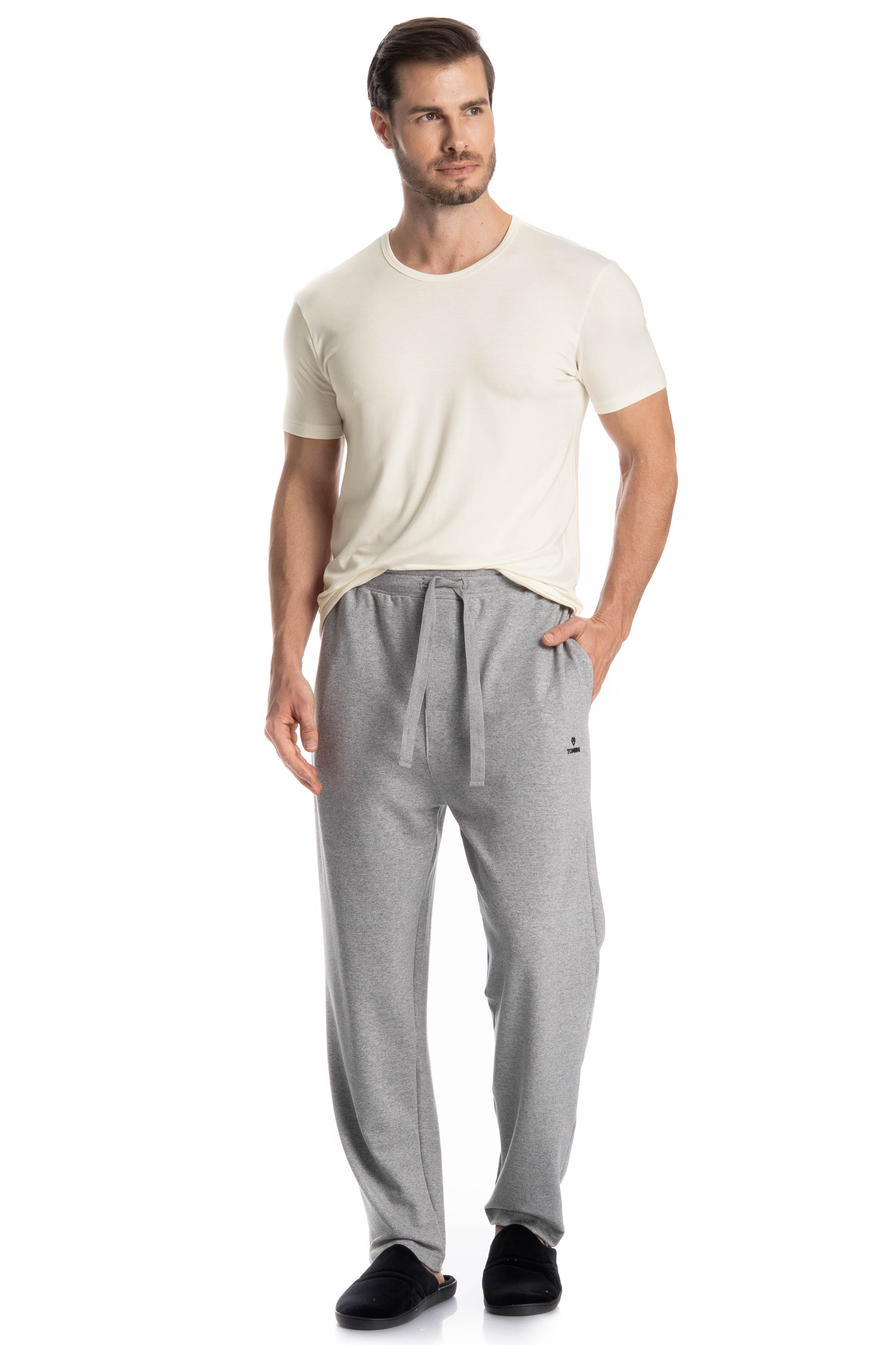 Calça Masculina Com Bolso Willian - Imagem 1