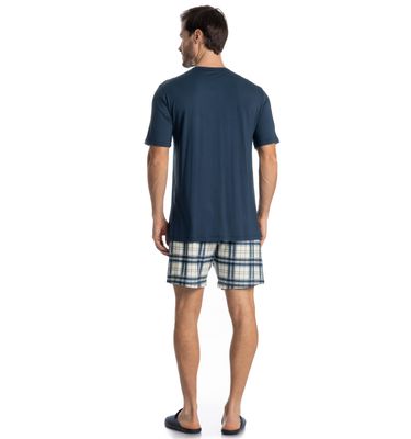 Pijama Masculino Curto Alessandro - Imagem 4 - Mobile