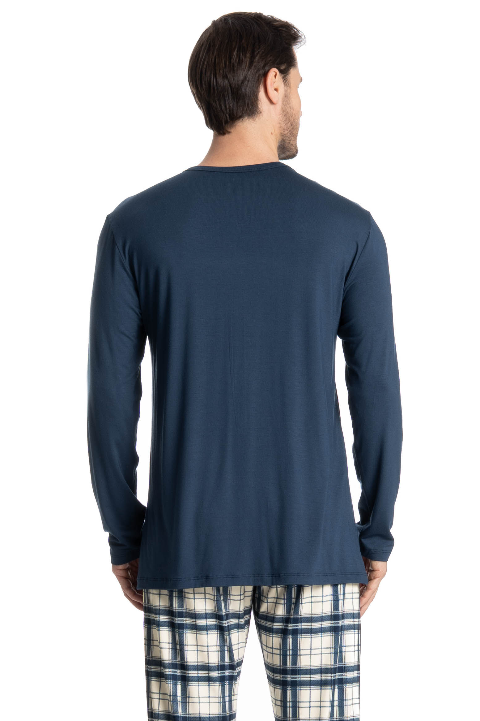 Pijama Masculino Longo Alessandro - Imagem 4 - Mobile
