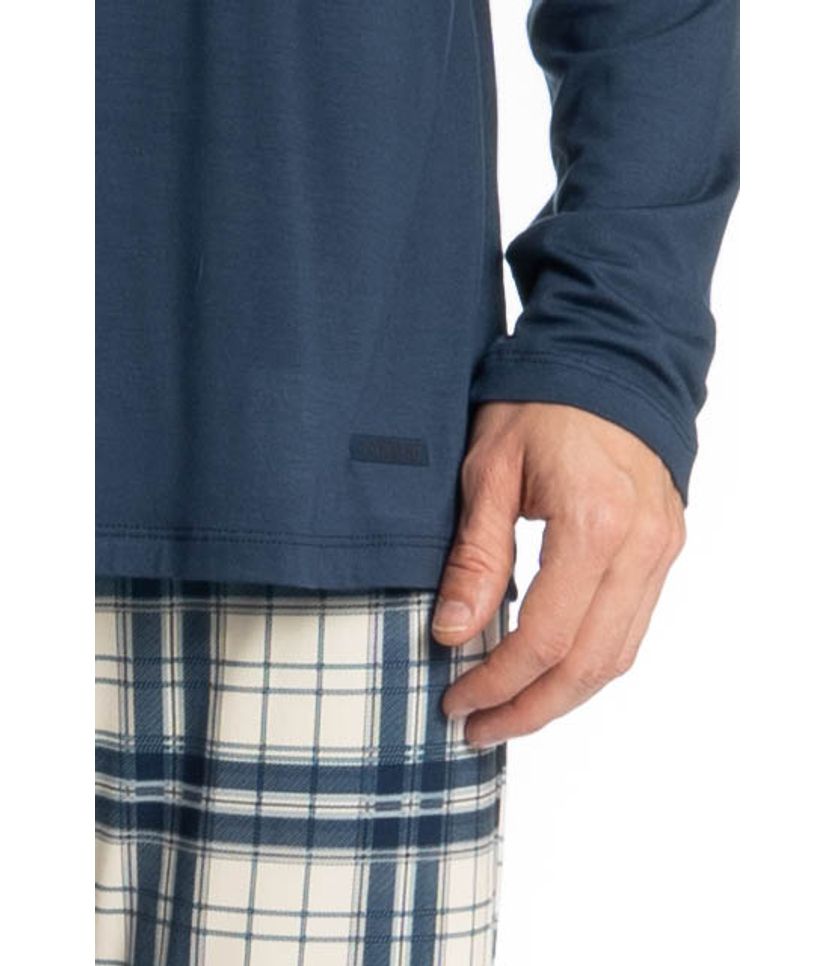 Pijama Masculino Longo Alessandro - Imagem 5 - Desktop