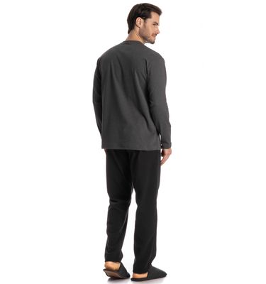 Pijama Masculino Longo Nicolas - Imagem 2 - Mobile