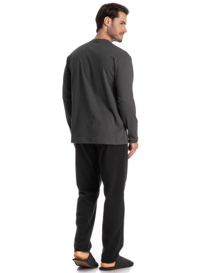 Pijama Masculino Longo Nicolas - Imagem 2 - Desktop
