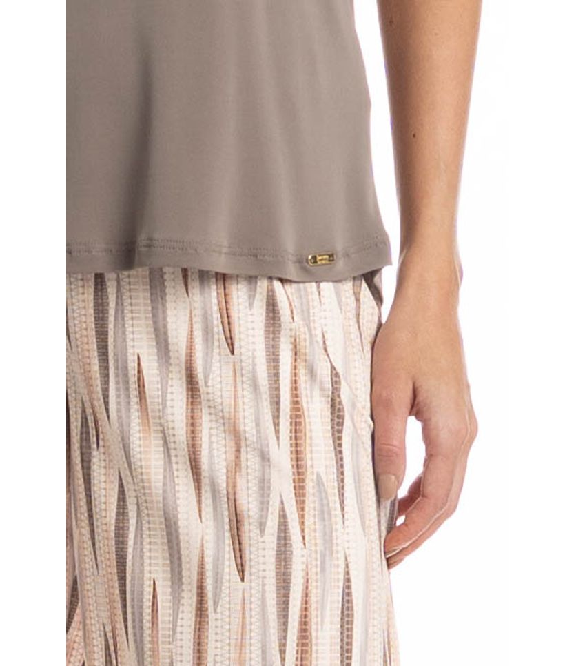 Pijama Feminino Bermuda Gisele - Imagem 5 - Desktop