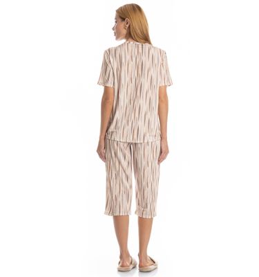 Pijama Feminino Americano Pescador Gisele - Imagem 2 - Mobile