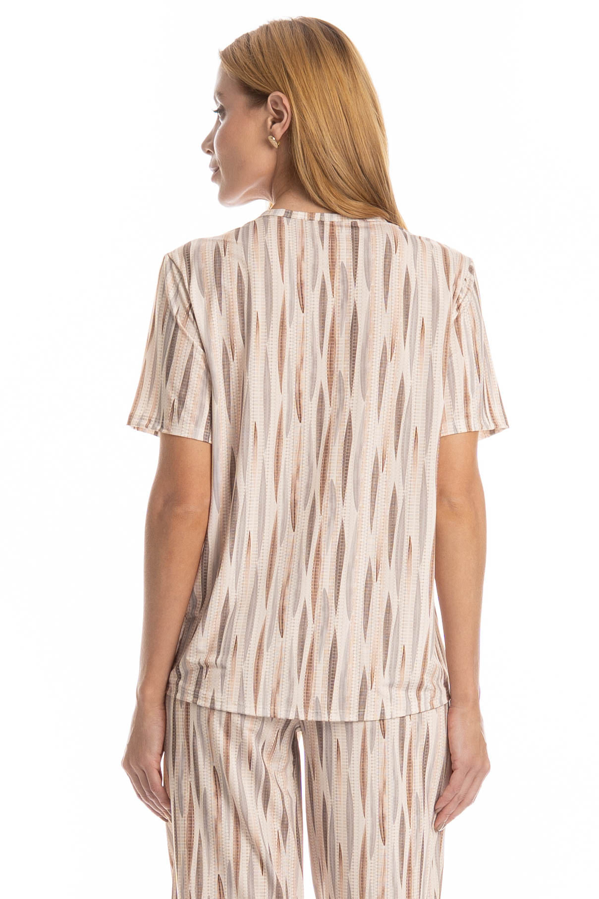 Pijama Feminino Americano Pescador Gisele - Imagem 4 - Mobile