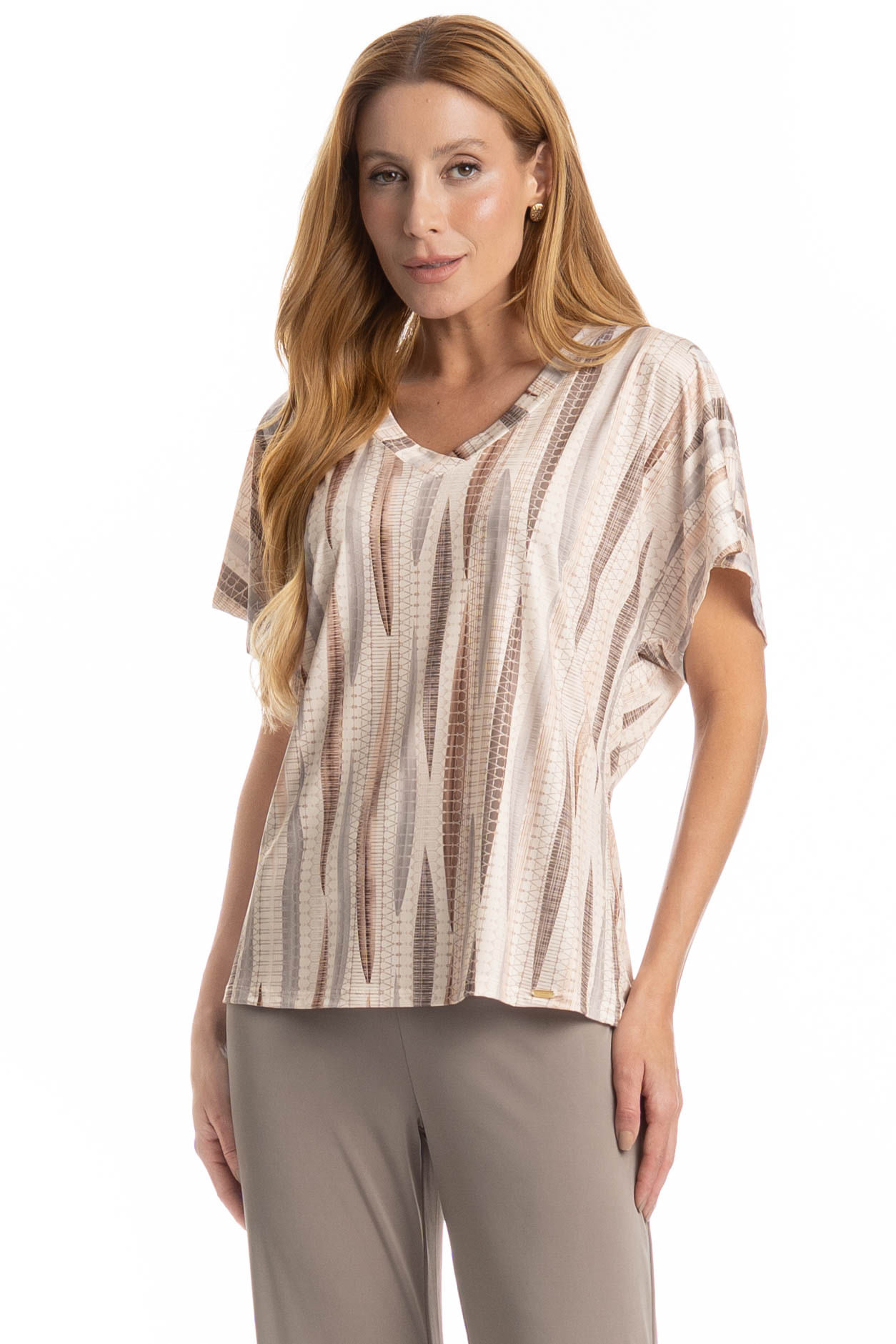 Pijama Feminino Capri Gisele - Imagem 3 - Mobile