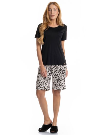 Pijama Feminino Bermuda Betina - Imagem 3 - Desktop