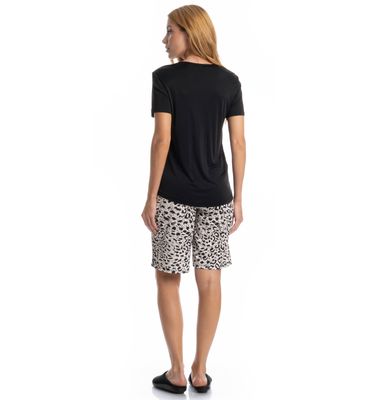 Pijama Feminino Bermuda Betina - Imagem 4 - Mobile