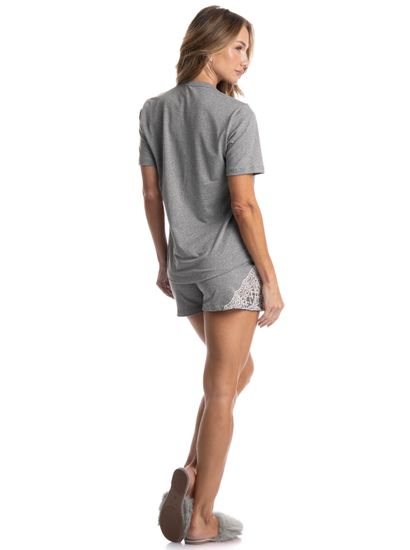 Pijama Feminino Curto Erica - Imagem 4 - Desktop