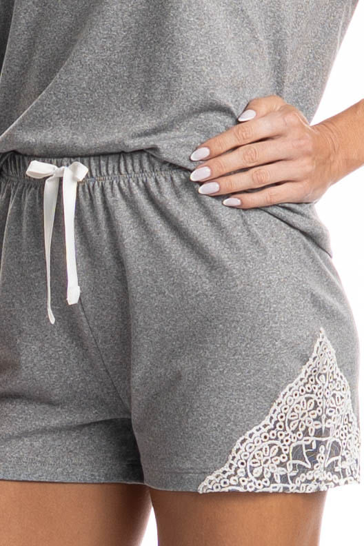 Pijama Feminino Curto Erica - Imagem 5 - Mobile