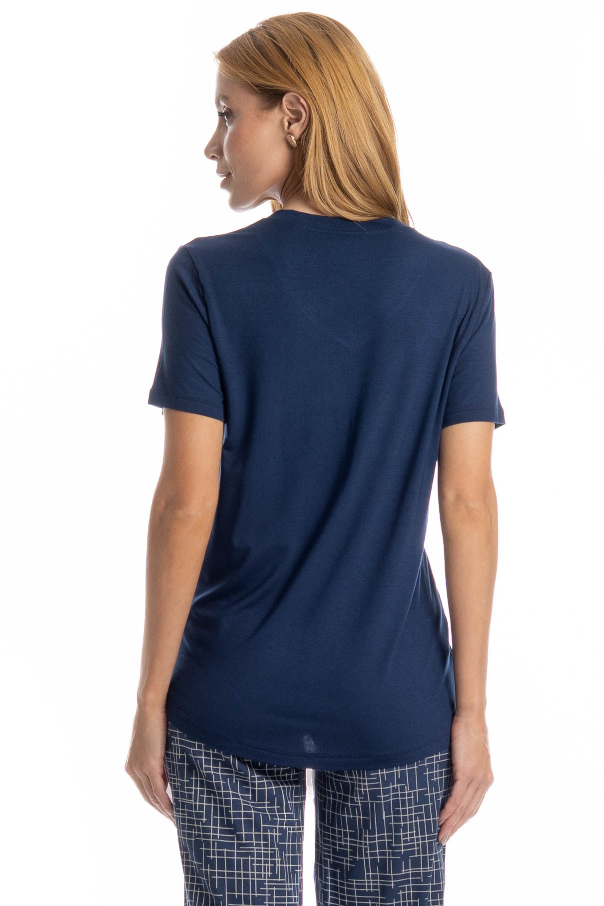 Pijama Feminino Pescador Thais - Imagem 4 - Mobile
