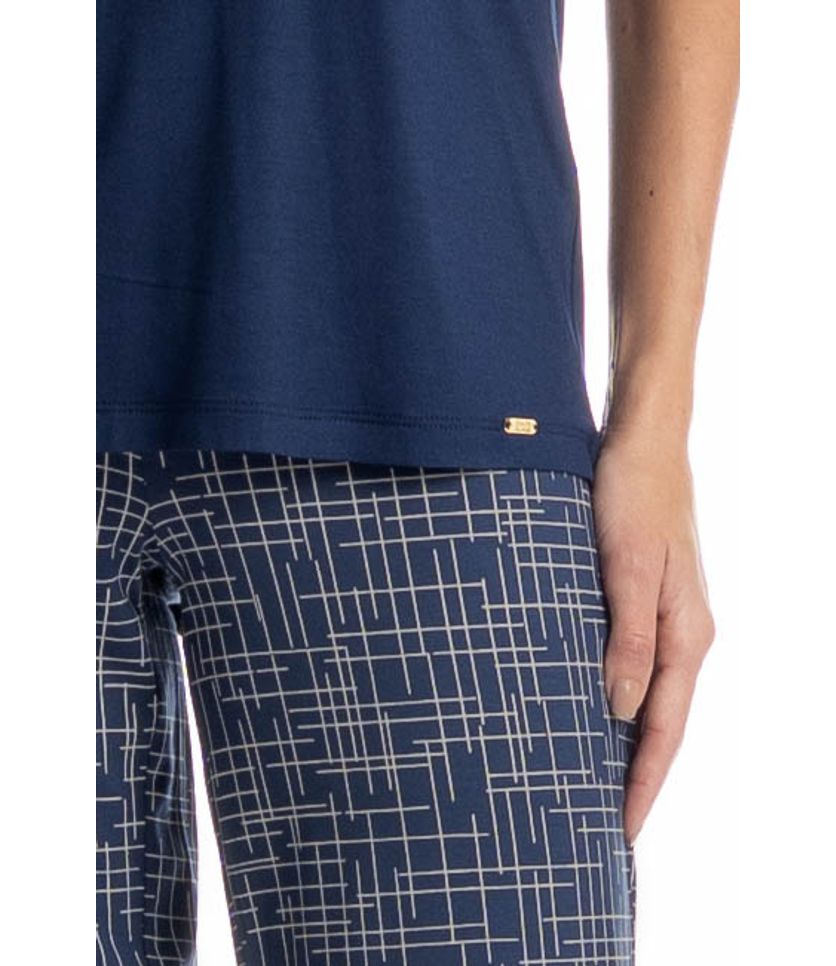 Pijama Feminino Pescador Thais - Imagem 5 - Desktop