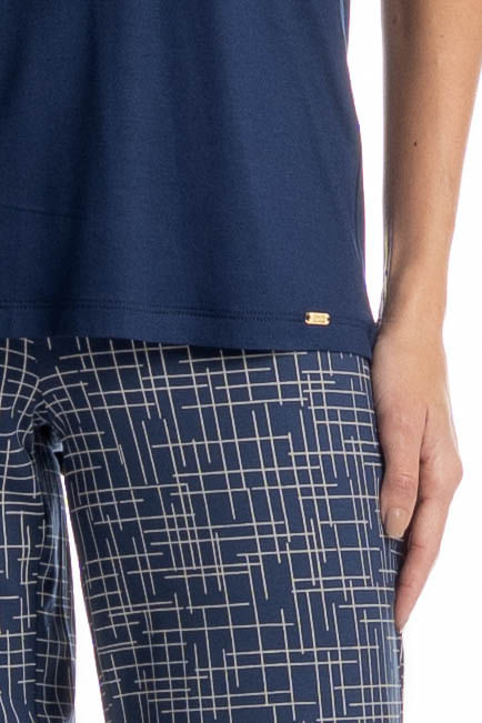 Pijama Feminino Pescador Thais - Imagem 5 - Mobile