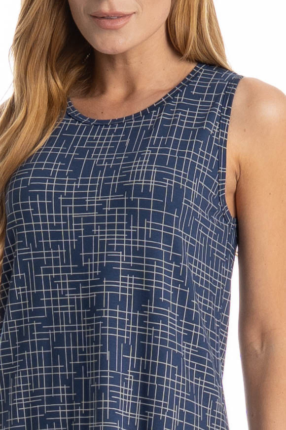 Pijama Feminino Capri Regata Thais - Imagem 5 - Mobile