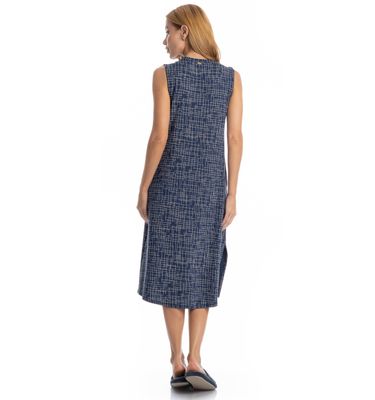 Vestido Midi Regata Com Bolso Thais - Imagem 2 - Mobile