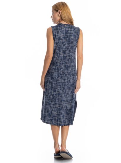Vestido Midi Regata Com Bolso Thais - Imagem 2 - Desktop